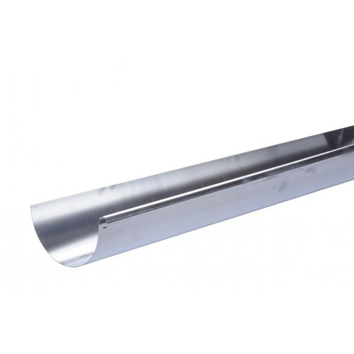 Zink-Regenrinne - G252MZN - Brico-Toiture - halbrund