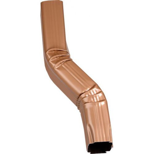 Regenrinne aus vorlackiertem Aluminium - CDC300-MIEL - Brico-Toiture - quadratisch