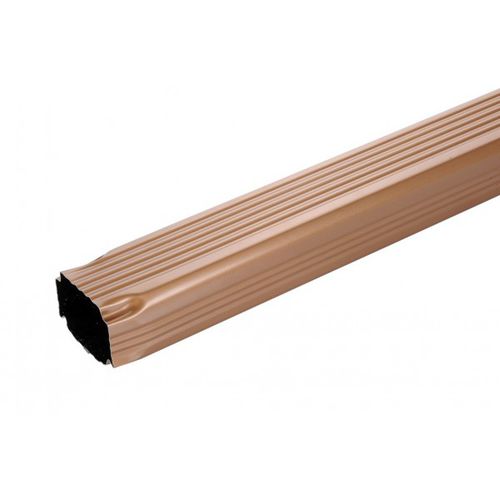 Regenrinne aus vorlackiertem Aluminium - TD300-2M-MIEL - Brico-Toiture - quadratisch