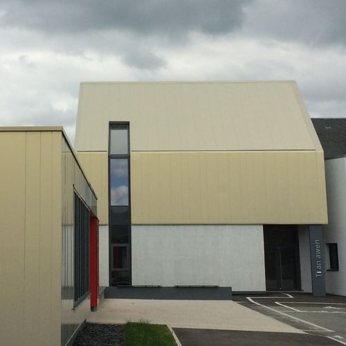 Stahldach - KOMET® 750 - ArcelorMittal Building Solutions - Metalloptik / Stehfalz / profiliert