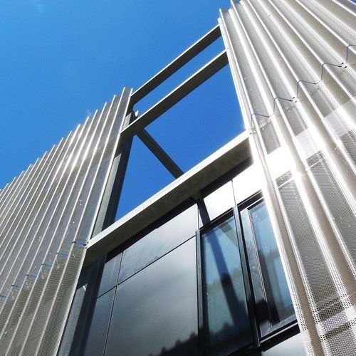 Folie-Fassadenverkleidung - ABYSSE - ArcelorMittal Building Solutions - Aluminium / Stahl / galvanisiertem Stahl