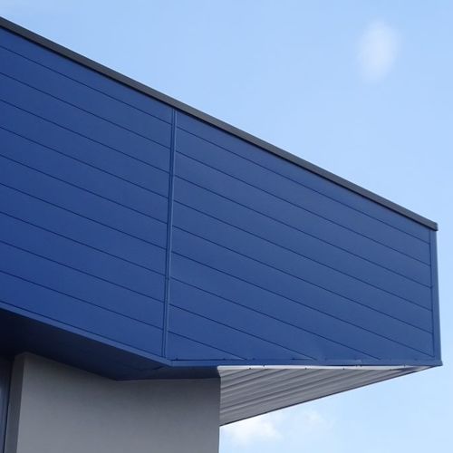 Fassadenverkleidung aus Lamellen - HAIRLINE® 300 - ArcelorMittal Building Solutions - Kassetten / Stahl / aus lackiertem Stahl