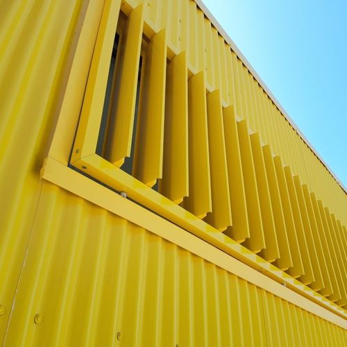 Wellblech - HAIRPLUS® - ArcelorMittal Building Solutions - Dekor / galvanisierter Stahl / farbig