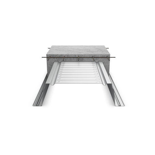Verbund-Zwischendecke - COFRAPLUS® 220 - ArcelorMittal Building Solutions - Fertigbau / galvanisiertem Stahl