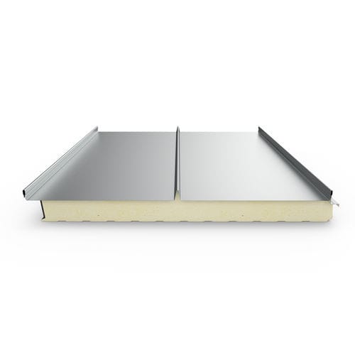 Sandwich-Dämmplatte / für Abdeckung - MAUKATHERM® T iQ+ - ArcelorMittal Building Solutions - für geneigtes Dach / mit Stahldeckblech / Polyisocyanuratkern PIR