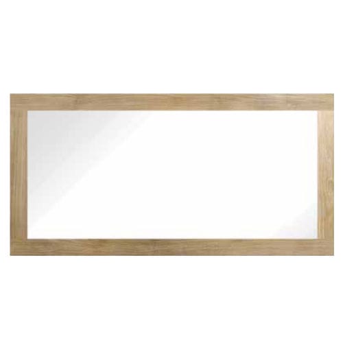 Wandmontierter Spiegel - 0020 - LINE ART - modern / rechteckig / Holz