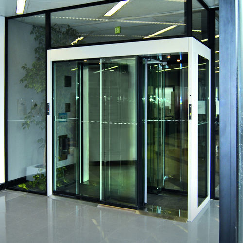 Sicherheitsschleuse für Zugangskontrolle - INTERLOCK 673 - AUTOMATIC SYSTEMS - Glas