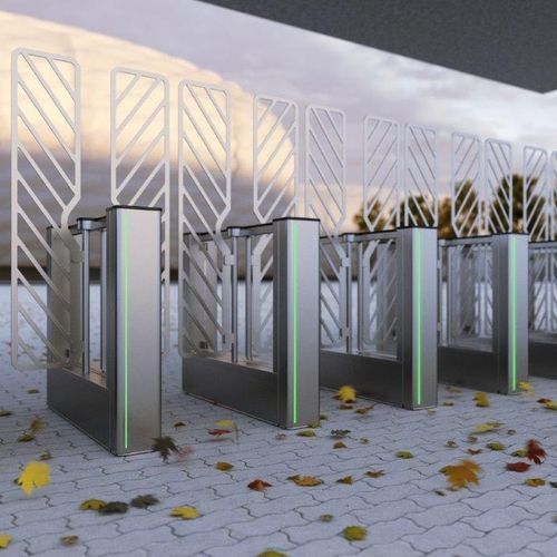 Speed Gate / für Zugangskontrolle - FIRSTLANE PLUS - AUTOMATIC SYSTEMS - Sicherheit / Edelstahl / Stahl