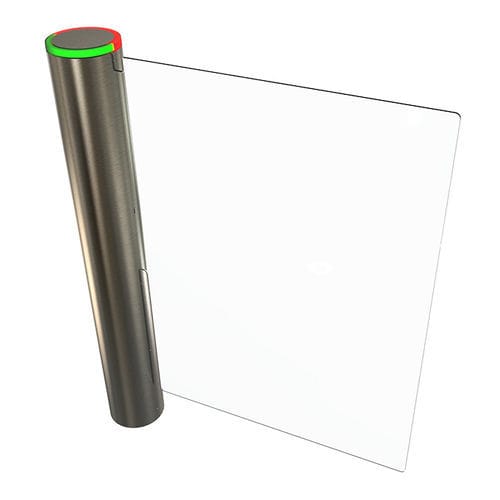 Zutrittsabsperrung - ACCESSLANE 934 - AUTOMATIC SYSTEMS - einflügelig / Glas / für öffentliche Bereiche