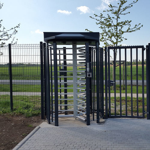 Raumhohes Drehkreuz - TRS 371 - AUTOMATIC SYSTEMS - Edelstahl / Sicherheit / für Zugangskontrolle