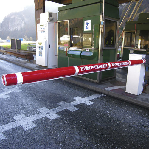 Absperrung für Mautstationen - BL 15 TOLL - AUTOMATIC SYSTEMS - Hebe / anodisiertes Aluminium / Aluminiumguss