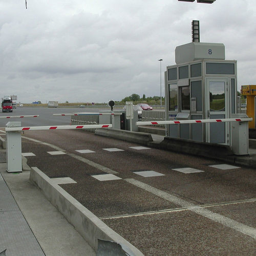 Absperrung zur Verkehrsleitung - TOLLPLUS 262 - AUTOMATIC SYSTEMS - für Mautstationen / Hebe / Stahl