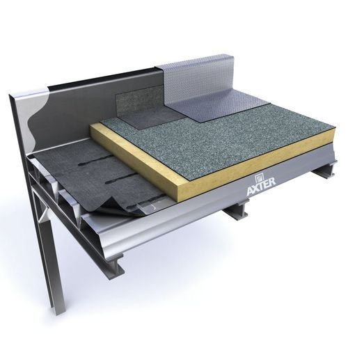 Abdichtungsbahn für Dachterrasse - O'TOP - AXTER - für Gründach / Rollen / SBS-Bitumen