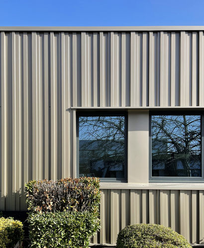 Paneel-Fassadenverkleidung - NEW YORK - ATELIERS 3S - Stahlblech / galvanisiertem Stahl / Edelstahl