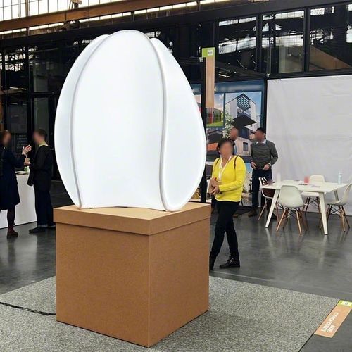 Hängeleuchte - COCOON® - BARRISOL - LED / Skulptur / für Ausstellungen