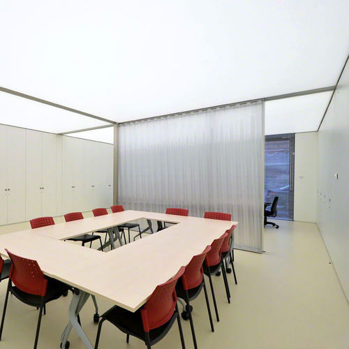 Aluminium-Spanndecke - BIOSOURCÉE® - BARRISOL - Segeltuch / Rollen / für Büro