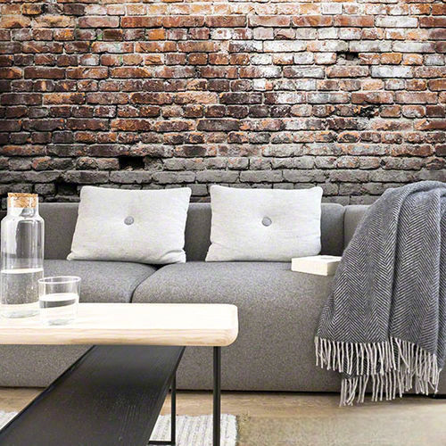 PVC-Spanndecke - BRICK EFFECT® - BARRISOL - Segeltuch / für Wand / Innenbereich