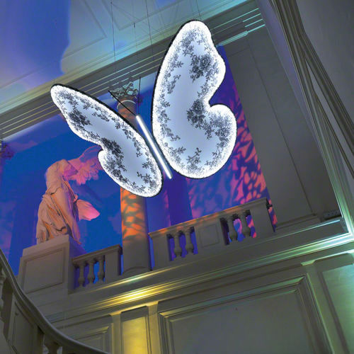 Hängeleuchte - BUTTERFLY LAMP® - BARRISOL - LED / Rundbogen / Skulptur