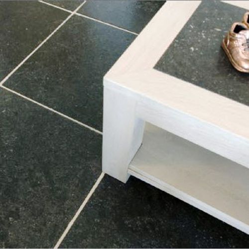 Natursteinfliesen - BELGIAN BLUE STONE ANTICO - BELTRAMI NV - poliert / für den Innenraum / Boden