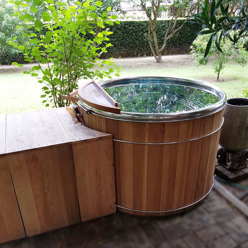 Nordisches Bad / Zedernholz - SSHT 180 - Swiss Thai Water Solution Co.,LTD - Edelstahl / für Privatgebrauch / für Gewerbegebrauch