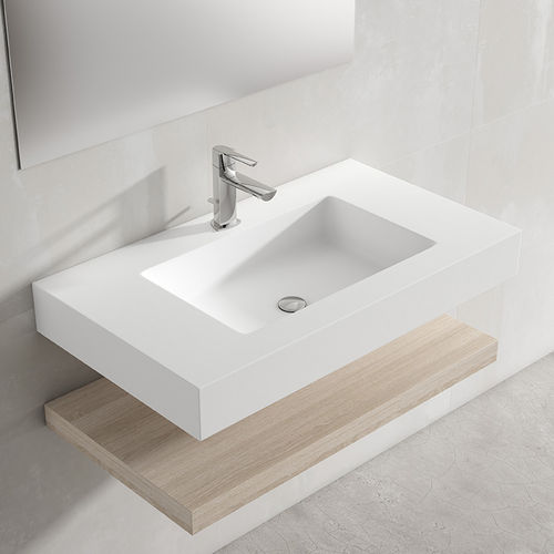 Laminat-Arbeitsplatte - SOLID - Visobath - für Badezimmer