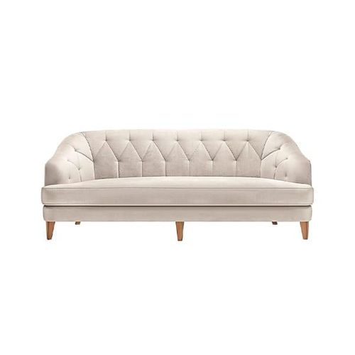 Modernes Sofa - VSF643 - Voila Spanish Furniture S.L. - Stoff / Leder / grau