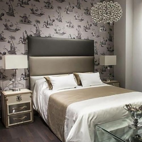 Kopfteil für Doppelbetten - VHE700 - Voila Spanish Furniture S.L. - modern / Stoff / Leder