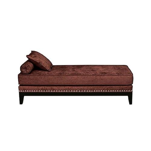 Klassische Récamiere - VSF626 - Voila Spanish Furniture S.L. - Stoff / Massivholz / Gestell aus Holz