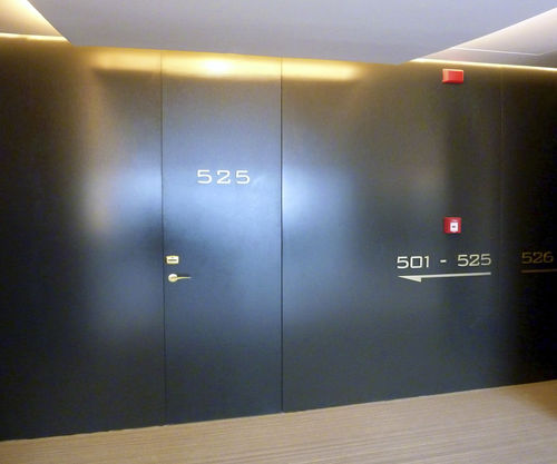 Tür für Innenbereich - Puertas Dayfor SL - Holz / einflügelig / modern
