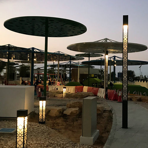 Moderne Leuchtsäule - ANATOLIAN - Light34 Lighting - Aluminium / LED / für Außenbereich