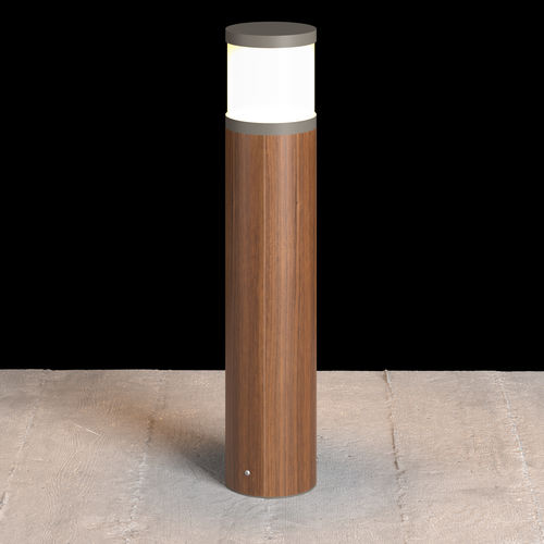 Leuchtpoller für Garten - CIRCULAR  - Light34 Lighting - modern / Aluminium / Holz