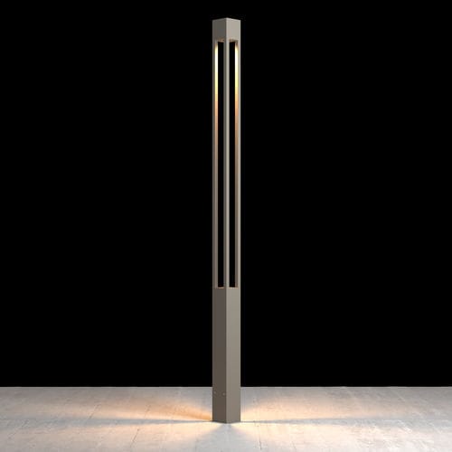Moderne Leuchtsäule - FORTRESS - Light34 Lighting - extrudiertes Aluminium / LED / für Außenbereich