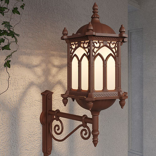 Klassische Wandleuchte - ERIDANI - Light34 Lighting - für Außenbereich / Aluminiumguss / zylinderförmig