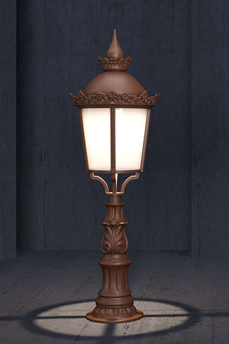 Leuchtpoller für Garten - ORION C  - Light34 Lighting - klassisch / Aluminiumguss / LED