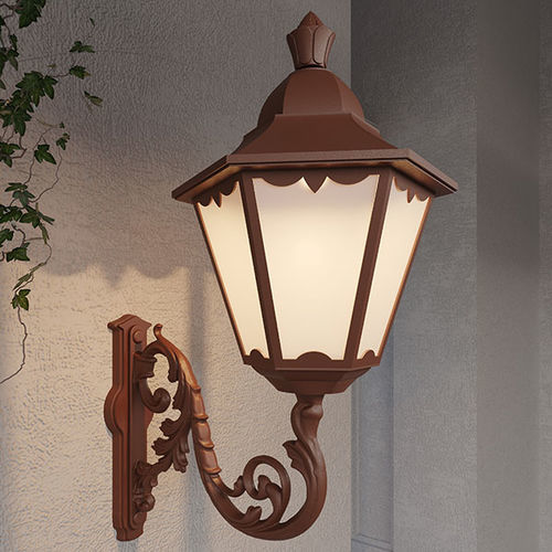 Klassische Wandleuchte - HEXAGON - Light34 Lighting - für Außenbereich / Glas / Metall
