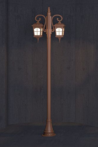 Garten-Lichtmast - EPSILON - Light34 Lighting - klassisch / Aluminium / LED