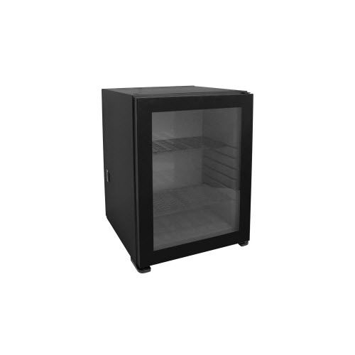 Verglaste Minibar - ELITE - Omnitec Italia - mit Flügeltür / mit integrierter Beleuchtung / für Hotels