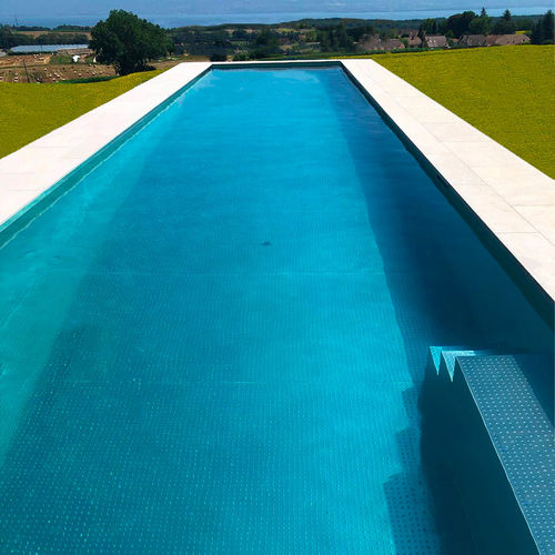 Platten-Schwimmbecken - Piscine inox Talya - Schwimmbahn / für Außenbereich / erdverlegt