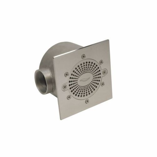 Kunststoff-Bodenablauf - Behncke GmbH - für Pool / Gitter / quadratisch