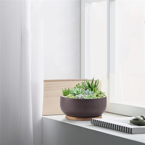 Terrakotta-Pflanzgefäß - AN0052 - Guangzhou Ancooly Gardening LTD - freistehend / rund / für Privatgebrauch