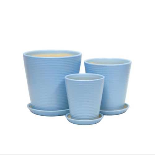Keramik-Pflanzgefäß - AN112004-12 - Guangzhou Ancooly Gardening LTD - freistehend / konisch / für Privatgebrauch