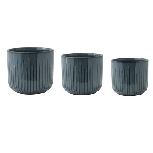 Pflanzgefäß / emaillierte Keramik - AN088 series - Guangzhou Ancooly Gardening LTD - freistehend / rund / für Privatgebrauch