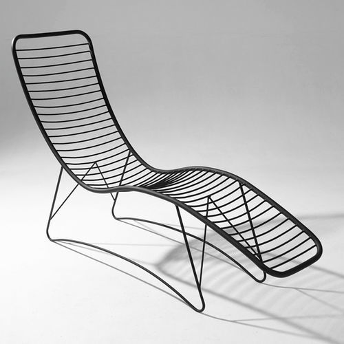 Moderne Liege - CURVE - Studio Stirling - Stahl / Edelstahl / für Terrasse