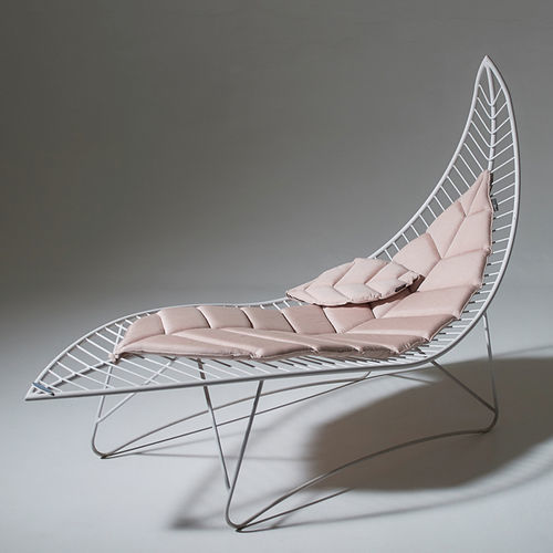 Moderne Liege - LEAF STANDARD - Studio Stirling - Stahl / für Terrasse / für Gewerbegebrauch