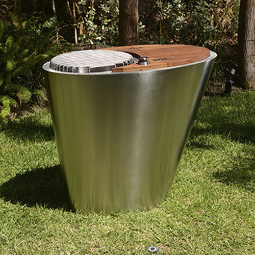 Gas-Gartengrill - SEADOG - Beltempo USA - Holzkohle / freistehend / Edelstahl