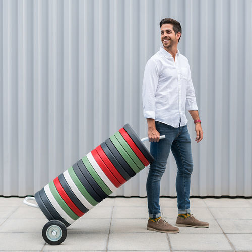 Wagen mit Kissen - Punto  - Placet - für Gewerbegebrauch / für Transport / Stahl