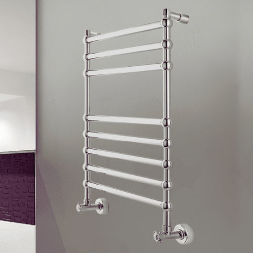 Heißwasser-Badheizkörper - 464/8 TS - CaloriferiOnline - 0...500 w / modern / Messing