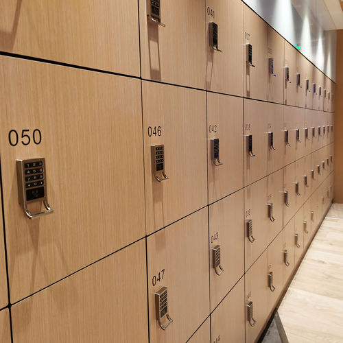 Hochdrucklaminat-Staufach - DEBO-LOCKER-06 - DEBO - für Gewerbegebrauch / für öffentliche Einrichtungen / für Schulen