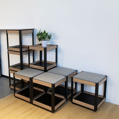 Modulregal - DEBO-FURNITURE-12 - DEBO - modern / melaminbeschichtet / Laminat