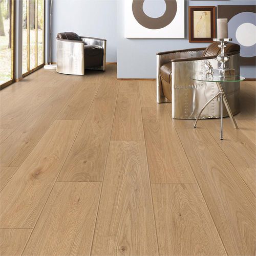 Holzfaser-Laminatboden - DEBO 03 - DEBO - CDF / schwimmende Klick-Verbindung / für Geschäfte